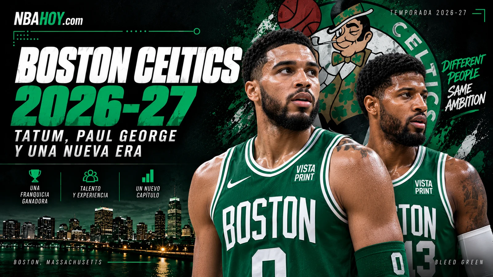Jayson Tatum y los Boston Celtics ante la temporada 2026-27