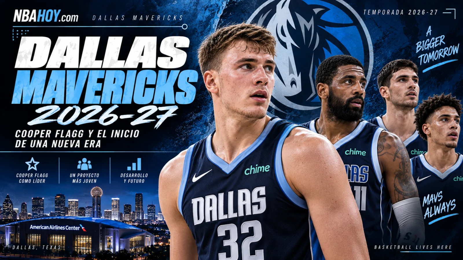 Cooper Flagg y los Dallas Mavericks ante la temporada 2026-27