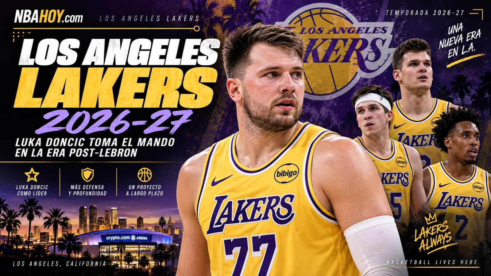 Luka Doncic y Los Angeles Lakers ante la temporada 2026-27