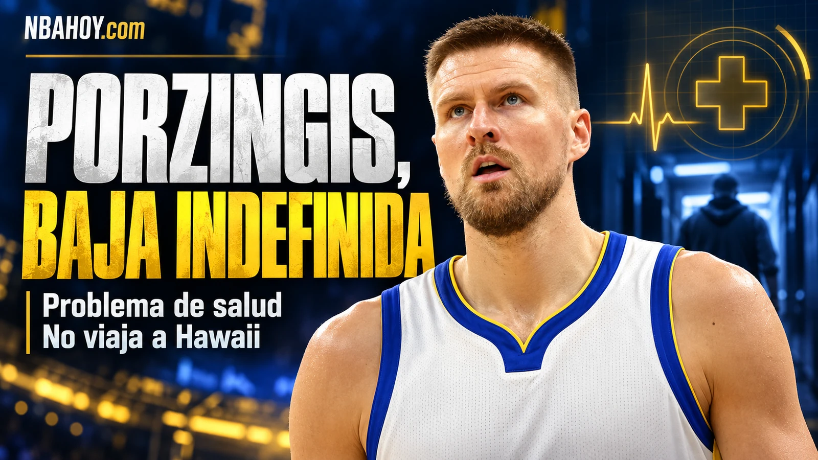 Kristaps Porzingis con Golden State Warriors
