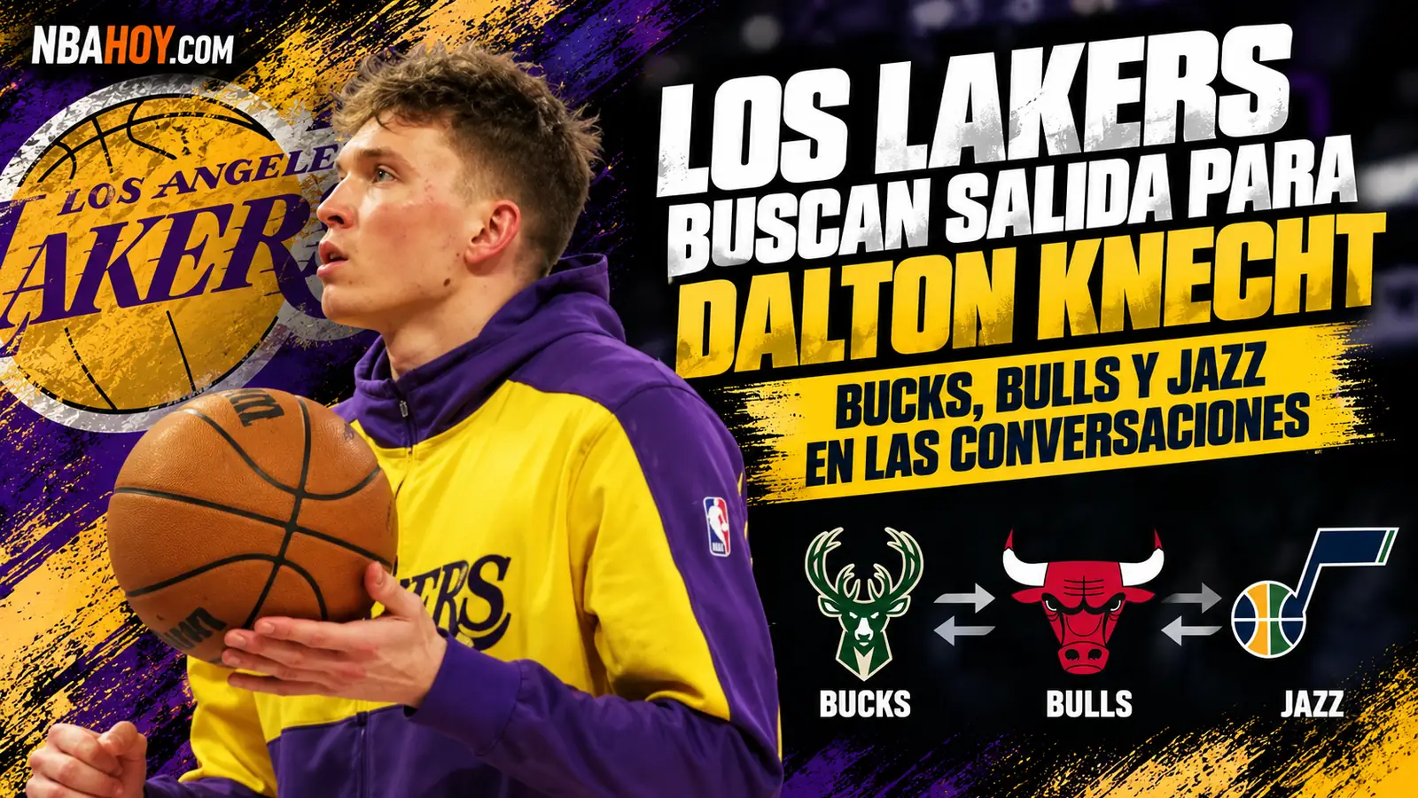 Los Lakers buscan un traspaso para Dalton Knecht antes del inicio de temporada